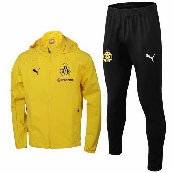 Windjacke Borussia Dortmund 2018-19 Schwarz Gelb Fussballtrikots Günstig